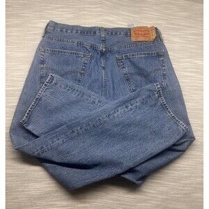 Levis 34x30 501xx Blue Straight Button Fly Light/Med Wash